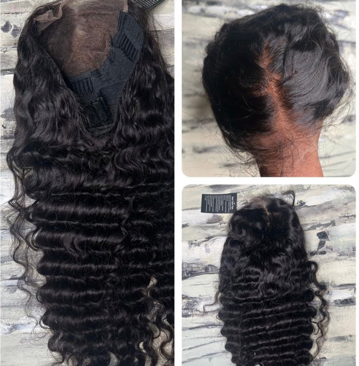 PRE-PLUCKED 16 30inch 13x6 HD Pineapple Wave RAW Human Hair