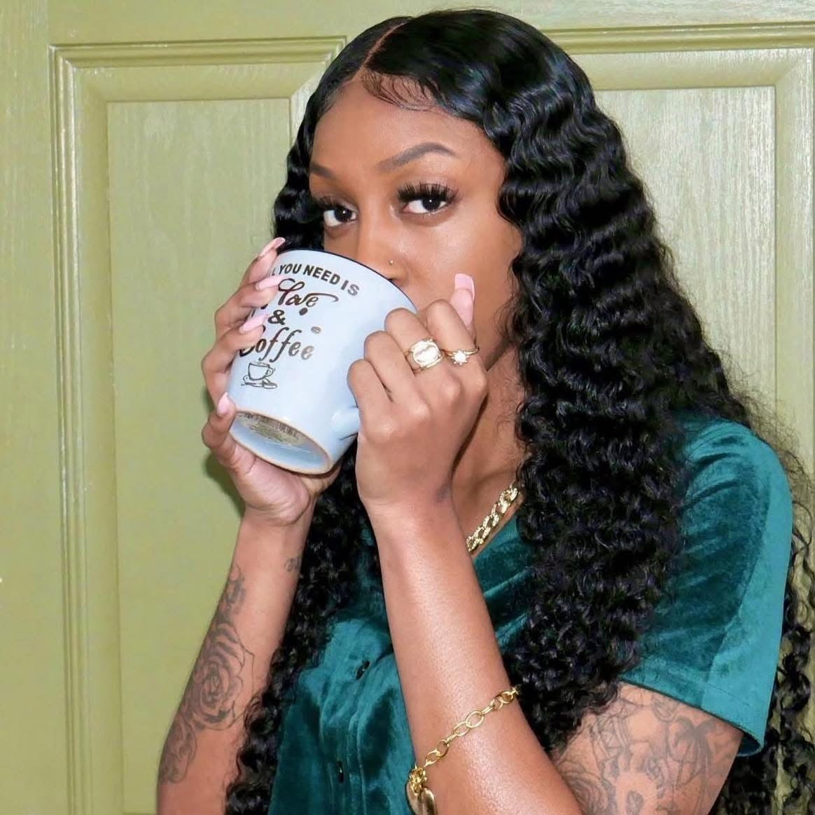 PRE-PLUCKED 30 40 inch 13x6 HD Deep Wave RAW Human Hair